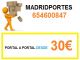 Portes madrid(654600847 mudanzas)vnta cajas precintos.