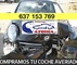 Buscamos coches averiados, con golpes