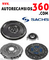 Completo para ford focus 1,6 1,8- hdi embrague