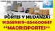 Mudanzas legales/economicas d3sde 145€portes en torrejon de ardoz